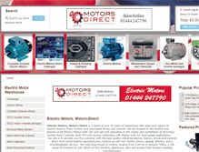 Tablet Screenshot of motors-direct.co.uk